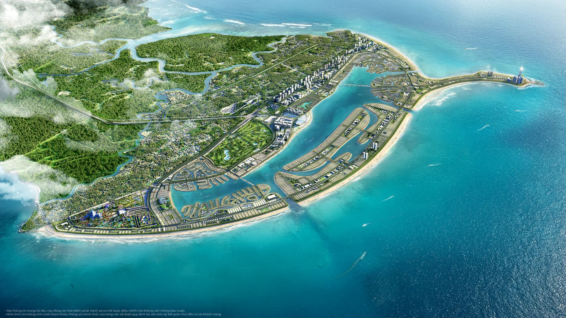 Phối cảnh tổng thể dự án