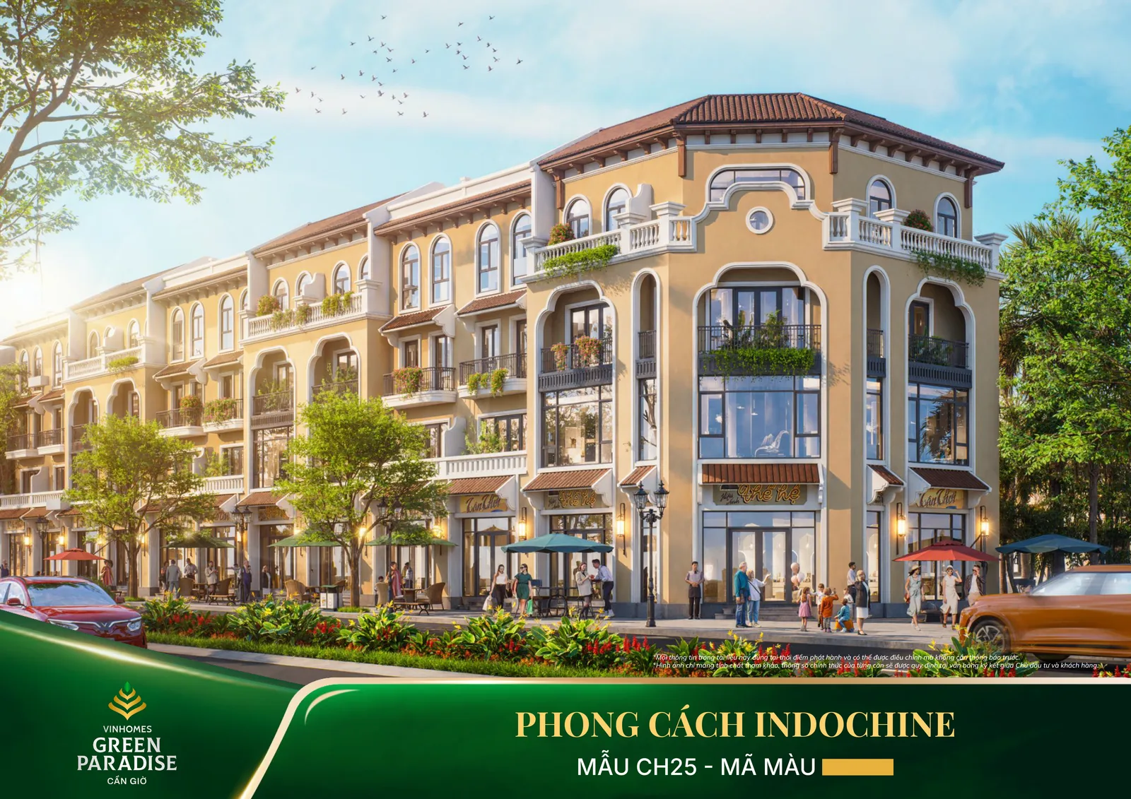 Phối cảnh mẫu CH25